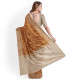 Exclusive Royal Princess Golden Peru Woven Kanchipuram Silk Saree 